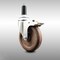 Service Caster 5 Inch 316SS High Temp Glass Filled Nylon 1-1/8 Inch Stem Caster Lock Brake SCC SCC-SS316TTLEX20S514-GFNSHT-118 - alternate 1